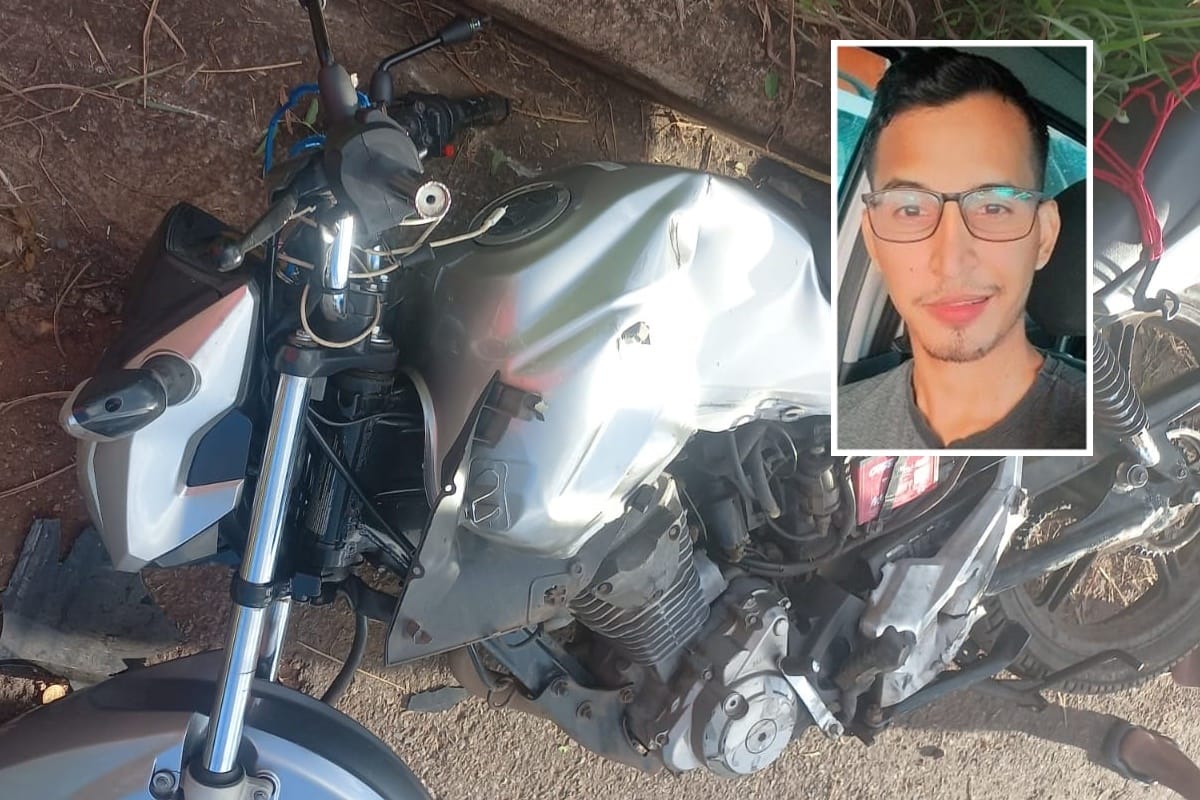 Jovem de 22 anos morre após colidir motocicleta contra caminhão em Várzea Grande