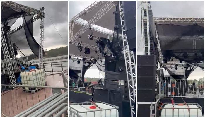 Show no Parque das Águas adiado devido temporal em Cuiabá