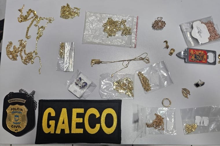 Gaeco prende mulher que fingia ser faxineira para roubar joias de residências em MT