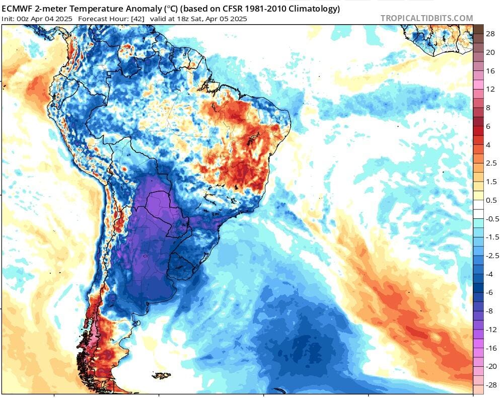 Frente fria em MT deve provocar tempestades, ventos de até 60 km e temperaturas amenas