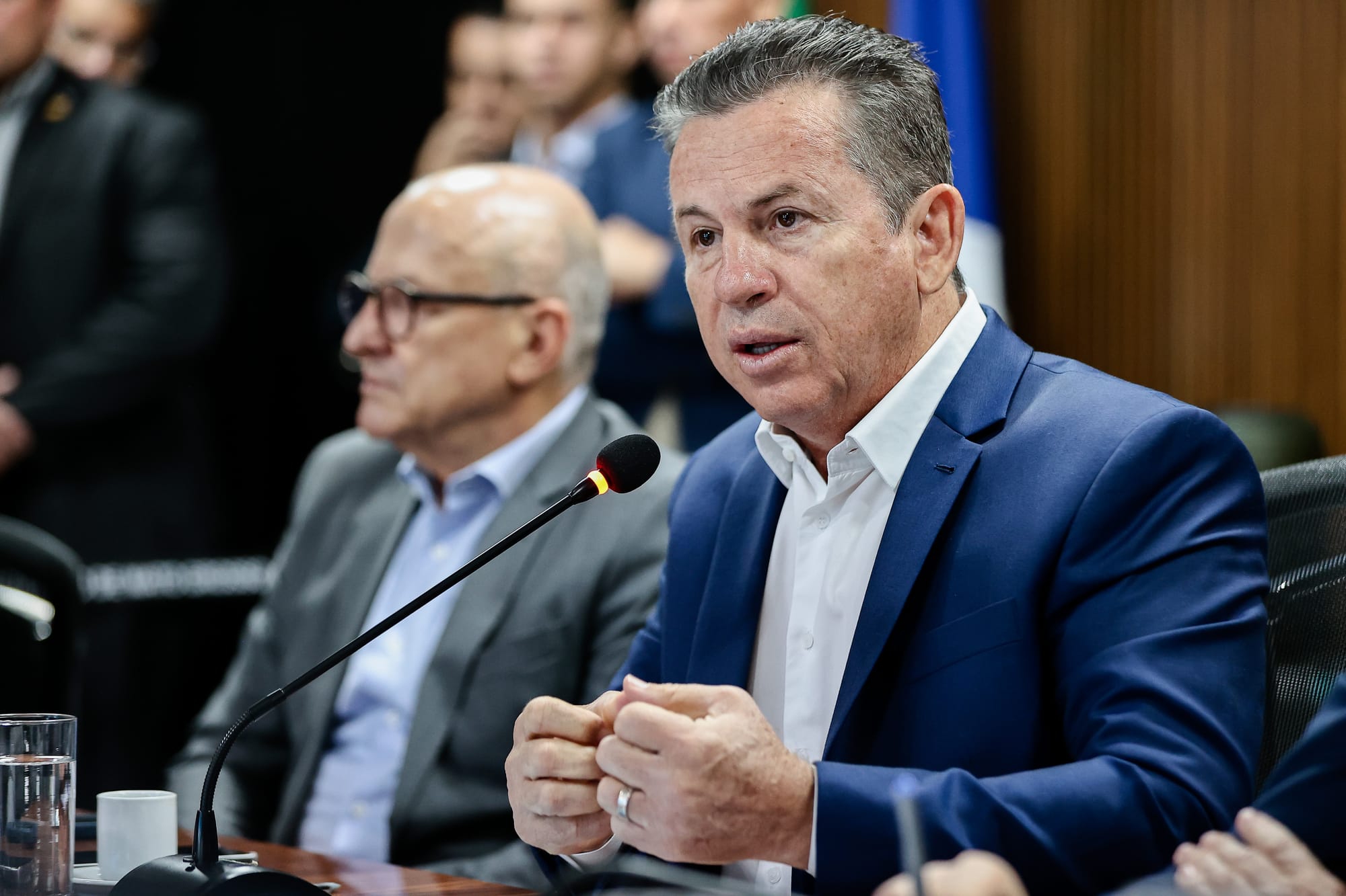 “Se tem problema é só resolver”, diz Mauro a Abilio sobre queda de muro em UPA