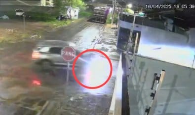 Jovem de 23 anos morre ao colidir moto contra Hyundai Creta em Várzea Grande; veja vídeo