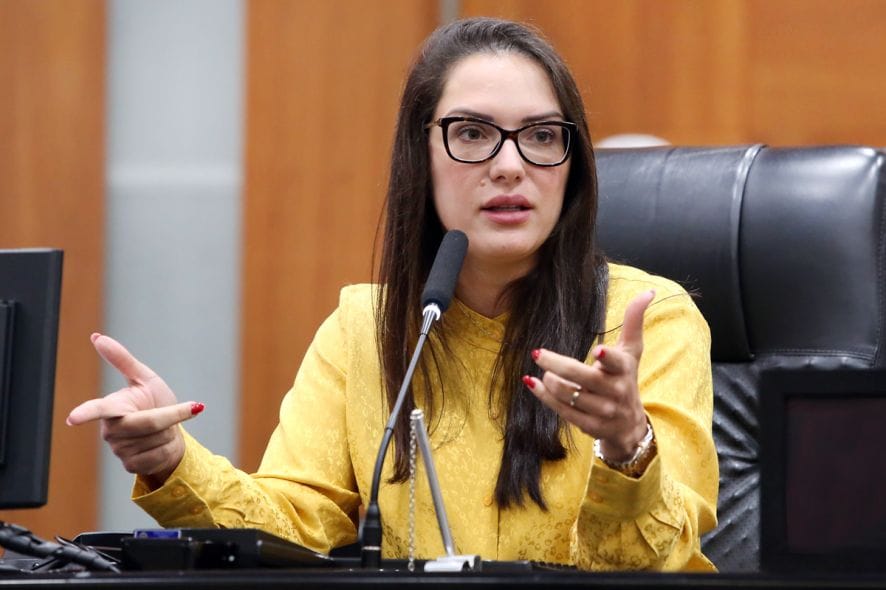 Deputada cita perseguição e chama secretário de moleque: “não venha me fazer de otária”