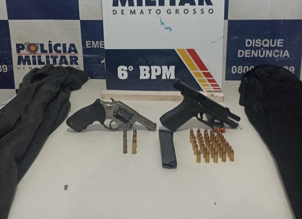 PM prende faccionados em flagrante por execução de rival em Cáceres; veja vídeo