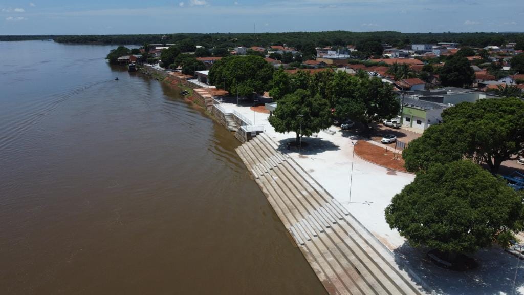 Construção de orla de R$ 11,5 milhões avança e deve ser concluída no 2° semestre