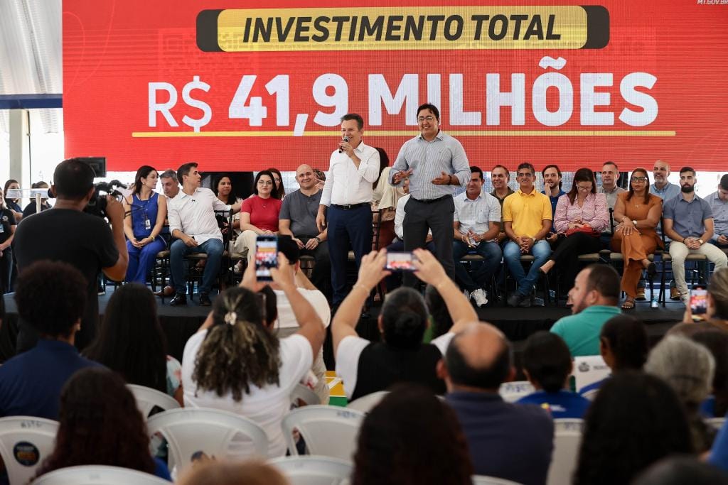 Complexo educacional com dois colégios estaduais irá atender 3,3 mil alunos em Cuiabá