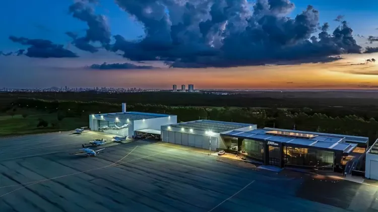 Gigante do agronegócio inaugura aeroporto executivo de R$ 100 milhões, o maior do Centro-Oeste