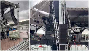 Show no Parque das Águas adiado devido temporal em Cuiabá