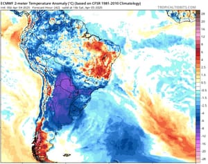 Frente fria em MT deve provocar tempestades, ventos de até 60 km e temperaturas amenas