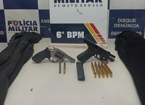 PM prende faccionados em flagrante por execução de rival em Cáceres; veja vídeo