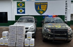 Carga ilegal de agrotóxico boliviano avaliada em R$ 100 mil é apreendida no Brasil