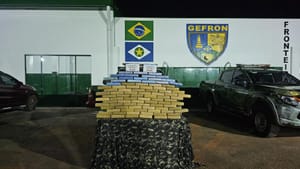 Gefron apreende 146 quilos de cocaína e causa prejuízo de R$ 2,8 milhões às facções